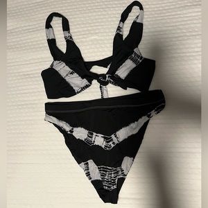 Lulu's Black and White Bikini